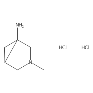 (1S,5R)-3-methyl-3-azabicyclo[3.1.0]hexan-1-amine dihydrochloride结构式