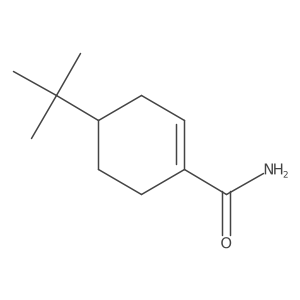 4-Tert-butylcyclohexene-1-carboxamide结构式