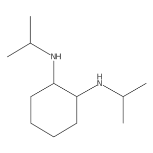 (1S,2S)-N,N'-Diisopropylcyclohexane-1,2-diamine Structure