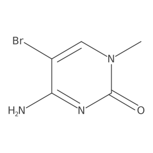 5-Bromo-1-methylcytosine结构式