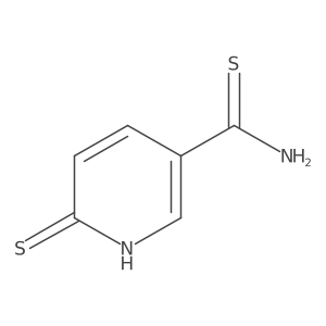6-Sulfanylpyridine-3-carbothioamide Structure