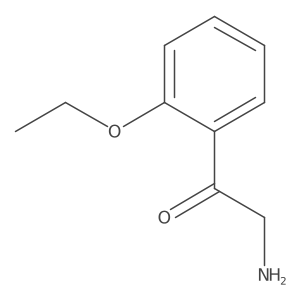 2-Amino-1-(2-ethoxyphenyl)ethan-1-one Structure