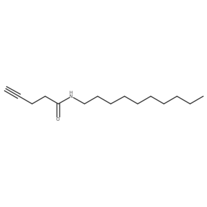N-decyl-4-Pentynamide Structure