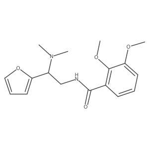 N-(2-(dimethylamino)-2-(furan-2-yl)ethyl)-2,3-dimethoxybenzamide Structure