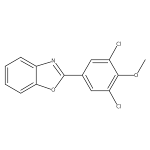 2-(3,5-Dichloro-4-methoxyphenyl)benzo[d]oxazole Structure