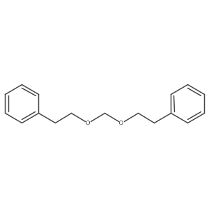 Bis(2-phenylethyloxy)methane Structure