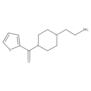 (2-[4-(2-Thienylcarbonyl)piperazin-1-YL]ethyl)amine结构式