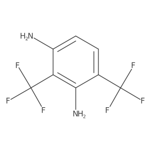 1,3-Bis(trifluoromethyl)-2,4-diaminobenzene Structure