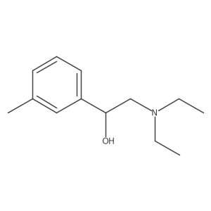 2-(Diethylamino)-1-(3-methylphenyl)ethan-1-ol Structure