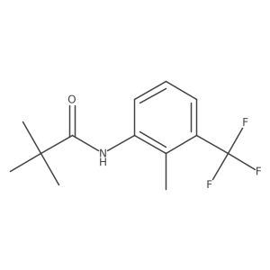 2-Methyl-d3-3-(trifluoromethyl)pivalanilide Structure