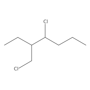 (3S,4S)-4-chloro-3-(chloromethyl)heptane结构式