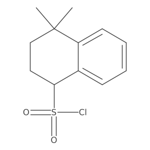4,4-Dimethyl-1,2,3,4-tetrahydronaphthalene-1-sulfonyl chloride Structure
