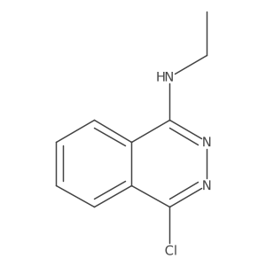 4-chloro-N-ethylphthalazin-1-amine Structure