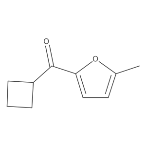 2-Cyclobutanecarbonyl-5-methylfuran Structure