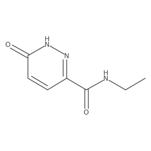 N-ethyl-6-oxo-1,6-dihydropyridazine-3-carboxamide Structure