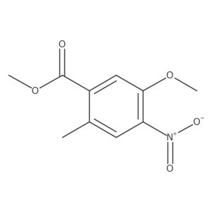 Methyl 5-methoxy-2-methyl-4-nitrobenzoate Structure