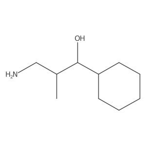 3-Amino-1-cyclohexyl-2-methylpropan-1-ol结构式