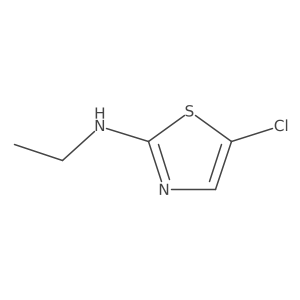 5-chloro-N-ethyl-1,3-thiazol-2-amine结构式