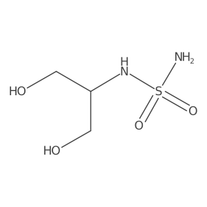 (1,3-Dihydroxypropan-2-yl)(sulfamoyl)amine Structure