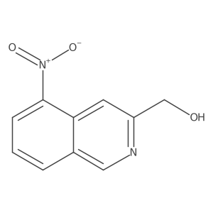 5-Nitro-3-isoquinolinemethanol结构式