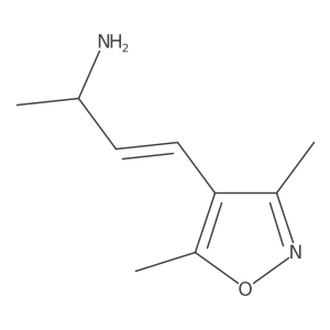 4-(Dimethyl-1,2-oxazol-4-yl)but-3-en-2-amine结构式