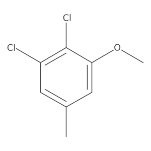2,3-Dichloro-5-methylanisole结构式