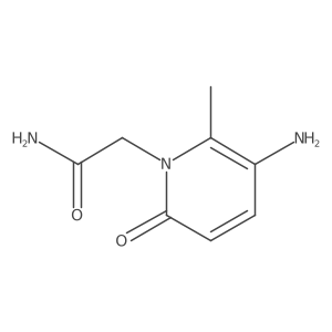 2-(5-Amino-6-methyl-2-oxo-1,2-dihydropyridin-1-yl)acetamide结构式