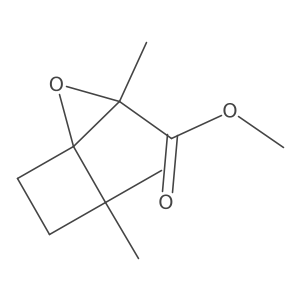 Methyl 2,4,4-trimethyl-1-oxaspiro[2.3]hexane-2-carboxylate结构式