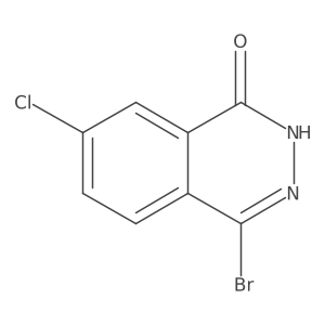 4-Bromo-7-chlorophthalazin-1(2H)-one结构式