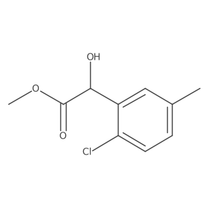 Methyl 2-(2-chloro-5-methylphenyl)-2-hydroxyacetate结构式