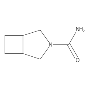 (1R,5S)-3-Azabicyclo[3.2.0]heptane-3-carboxamide结构式