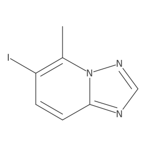 6-Iodo-5-methyl-[1,2,4]triazolo[1,5-a]pyridine Structure
