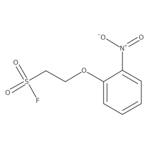2-(2-Nitrophenoxy)ethane-1-sulfonyl fluoride Structure