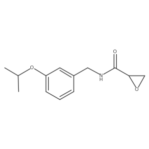 N-[(3-Propan-2-yloxyphenyl)methyl]oxirane-2-carboxamide结构式