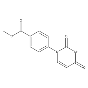 Methyl 4-(2,4-dioxo-1,2,3,4-tetrahydropyrimidin-1-yl)benzoate Structure