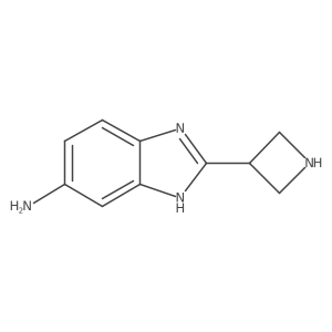 2-(azetidin-3-yl)-1H-1,3-benzodiazol-6-amine Structure