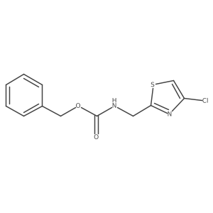 benzyl N-[(4-chloro-1,3-thiazol-2-yl)methyl]carbamate结构式