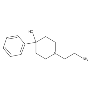 1-(2-Aminoethyl)-4-phenylpiperidin-4-ol结构式