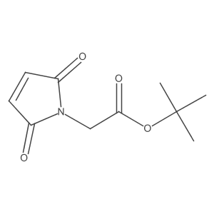 tert-Butyl 2-(2,5-dioxo-2,5-dihydro-1H-pyrrol-1-yl)acetate Structure