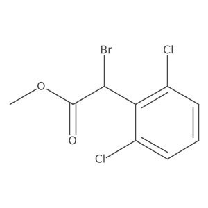 Methyl 2-bromo-2-(2,6-dichlorophenyl)acetate Structure