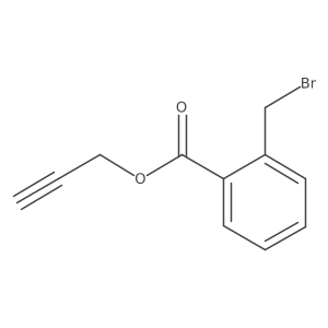Prop-2-ynyl 2-(bromomethyl)benzoate Structure