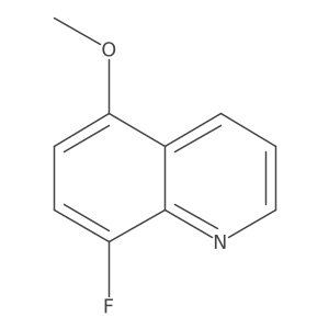 8-Fluoro-5-methoxyquinoline Structure
