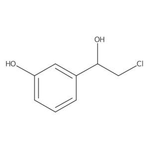 (R)-2-Chloro-1-(3-hydroxy-phenyl)-ethanol Structure