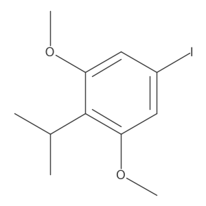 5-Iodo-2-isopropyl-1,3-dimethoxybenzene Structure