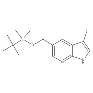 C14H21IN2OSi结构式