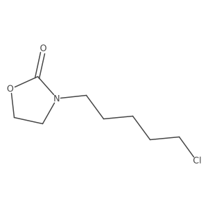 3-(5-Chloropentyl)-1,3-oxazolidin-2-one结构式
