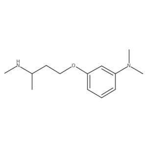 N,N-Dimethyl-3-[3-(methylamino)butoxy]benzenamine结构式