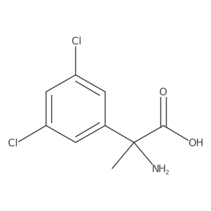2-Amino-2-(3,5-dichlorophenyl)propanoic acid Structure