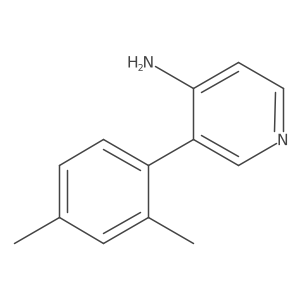 3-(2,4-Dimethylphenyl)pyridin-4-amine Structure