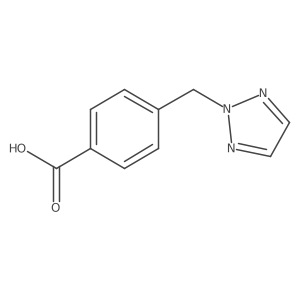 4-(2H-1,2,3-triazol-2-ylmethyl)Benzoic acid Structure